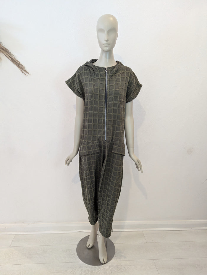 MySoul Khaki Jumpsuit L