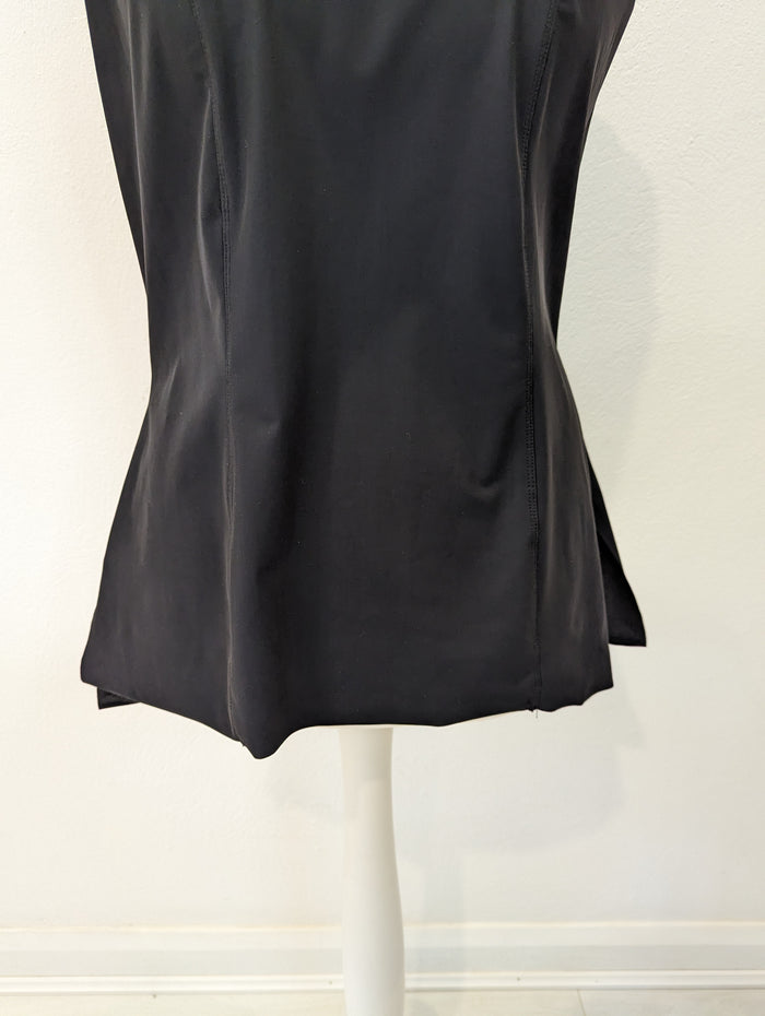 Naya Black Vest Top Size 2