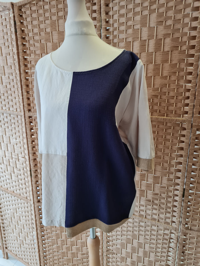Naya Linen Mix Top Size Medium