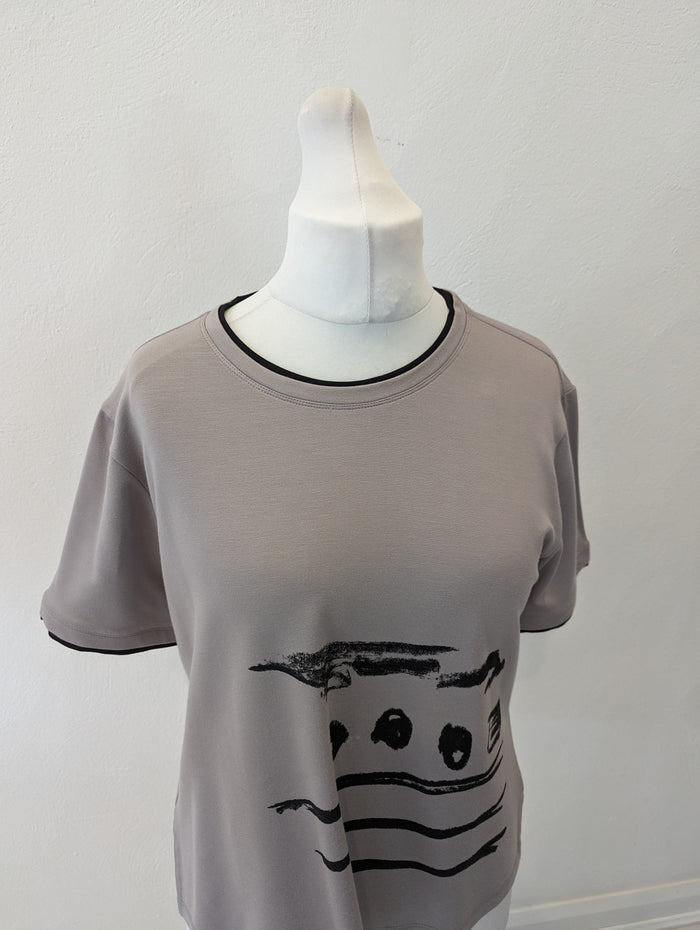 Naya Taupe Tshirt 0