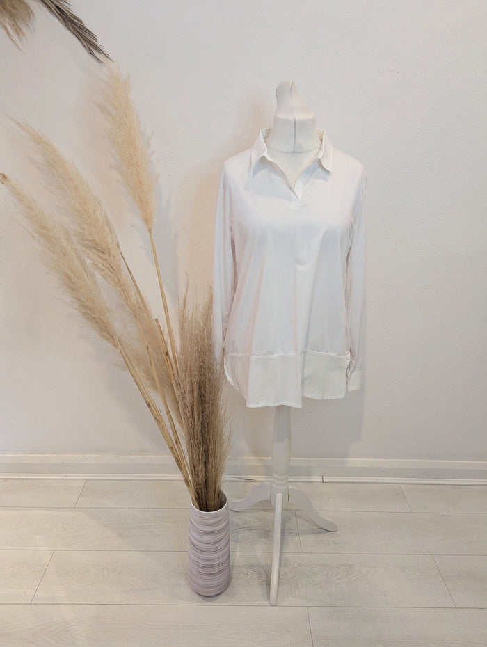 NAYA White Overshirt L