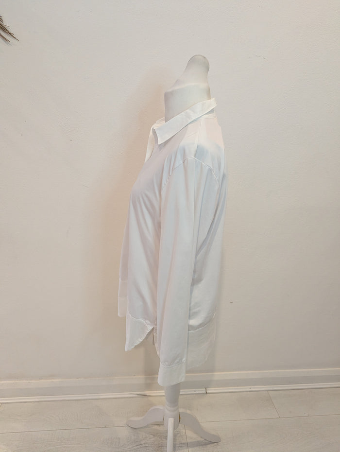 NAYA White Overshirt L