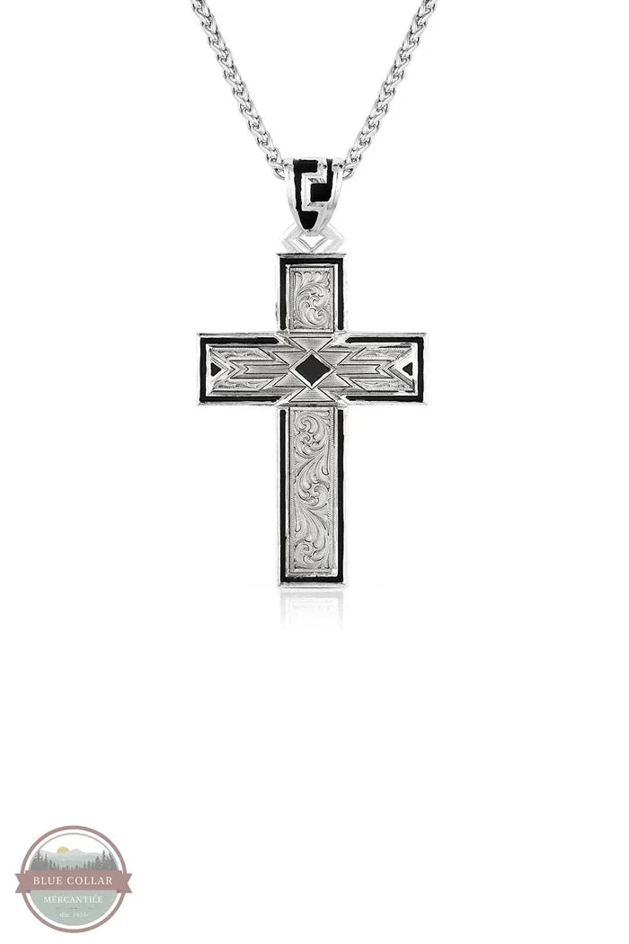 Montana Silversmiths NC6171 Southwest Horizon Cross Necklace