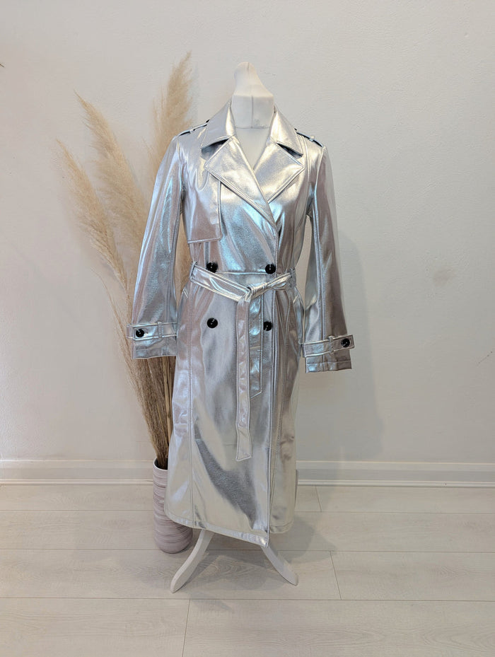 Never Fully Dressed Silver Trench M