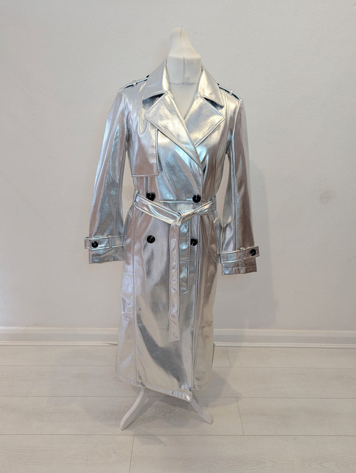 Never Fully Dressed Silver Trench M