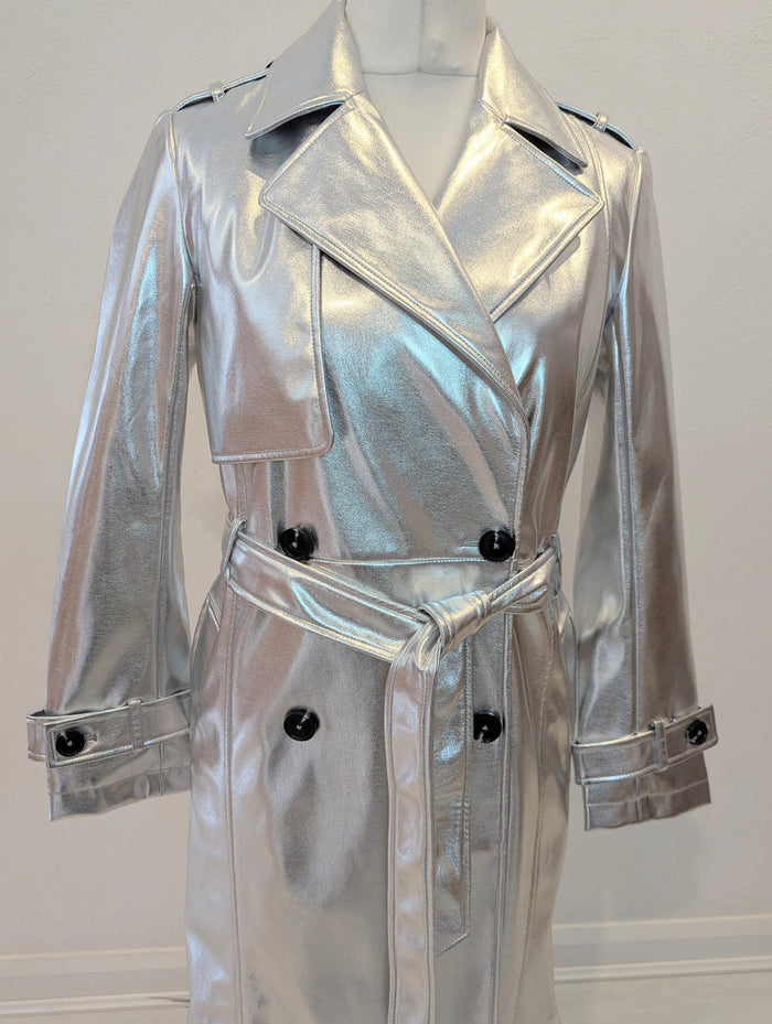 Never Fully Dressed Silver Trench M