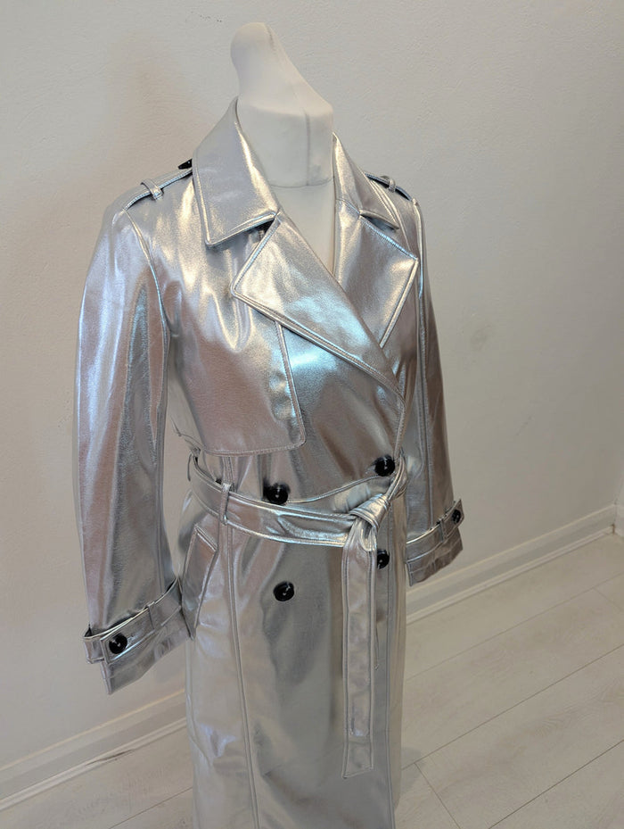 Never Fully Dressed Silver Trench M