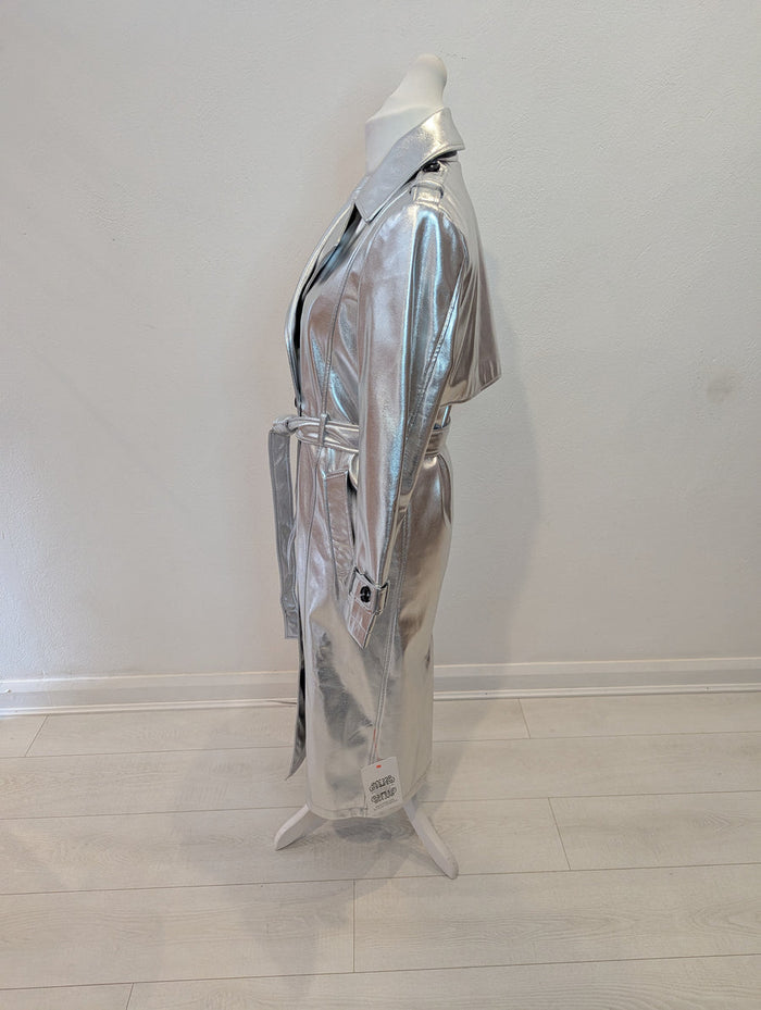 Never Fully Dressed Silver Trench M