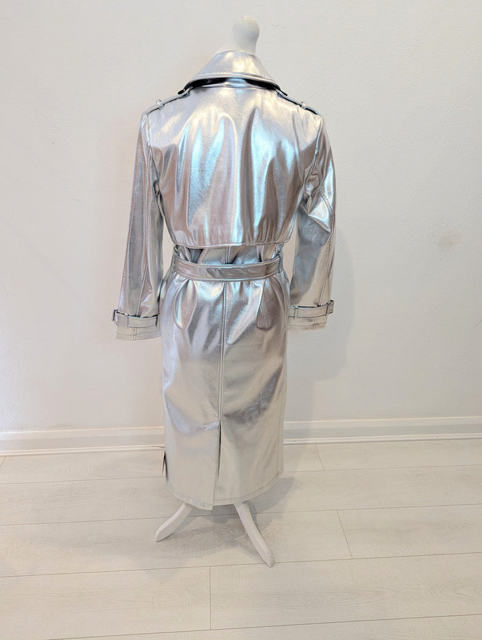 Never Fully Dressed Silver Trench M