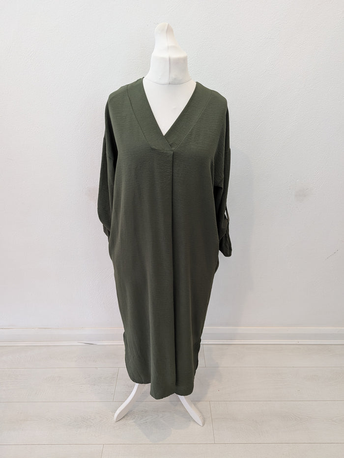 New Collection Khaki Dress