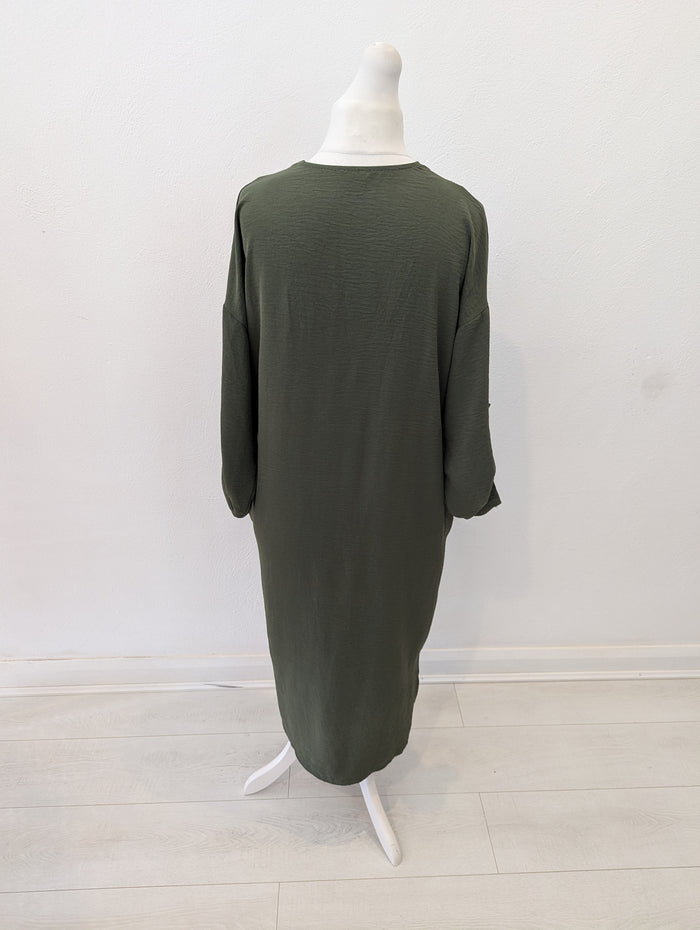 New Collection Khaki Dress