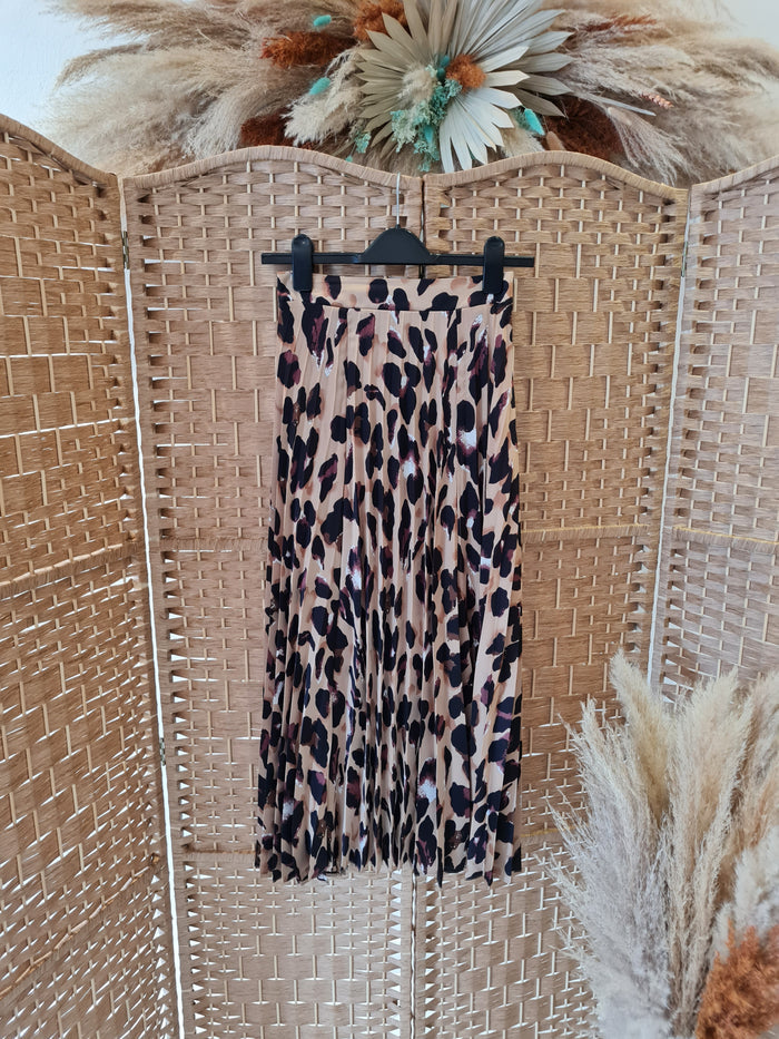 New Look animal print skirt 6