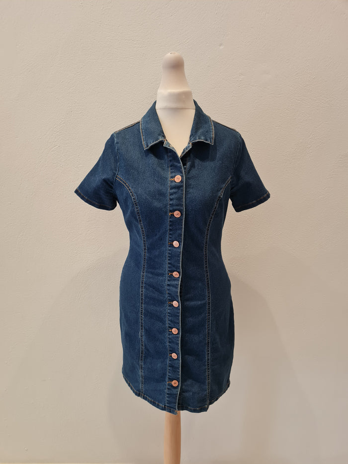 New Look Denim Dress 8