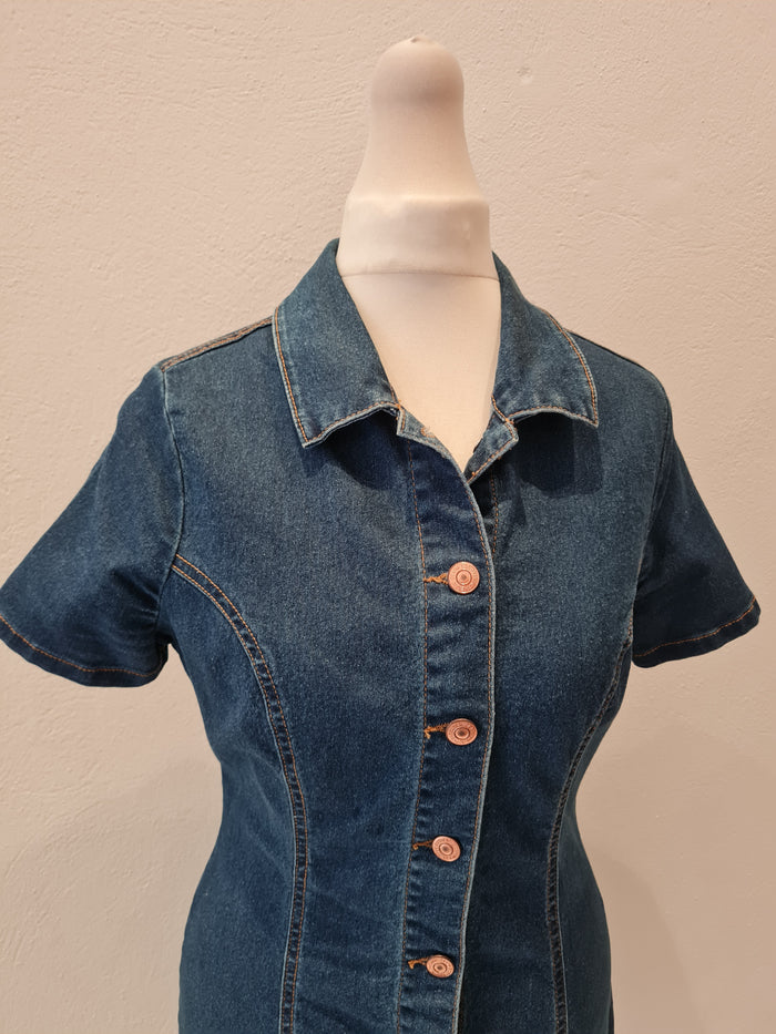 New Look Denim Dress 8