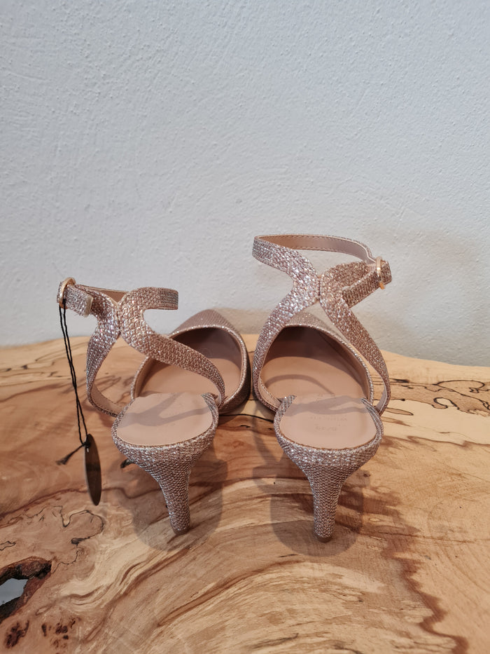 New Look Gold Sandals 7 New RRP £29.99