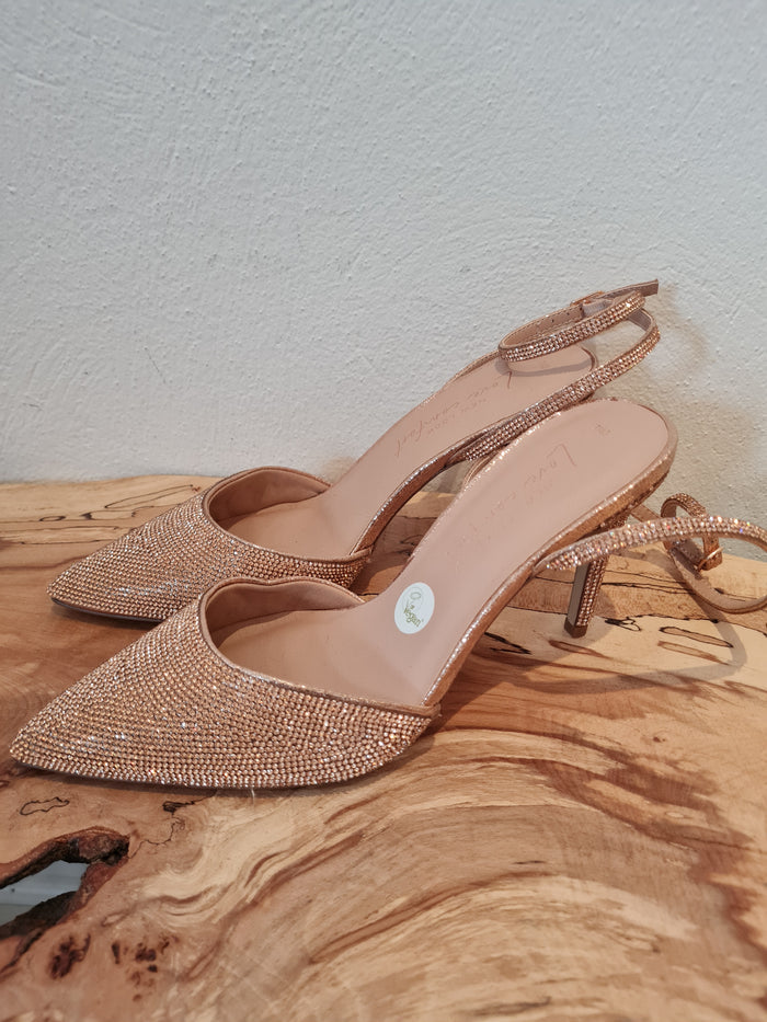 New look Rose Gold shoes 7 New RRP £29.99