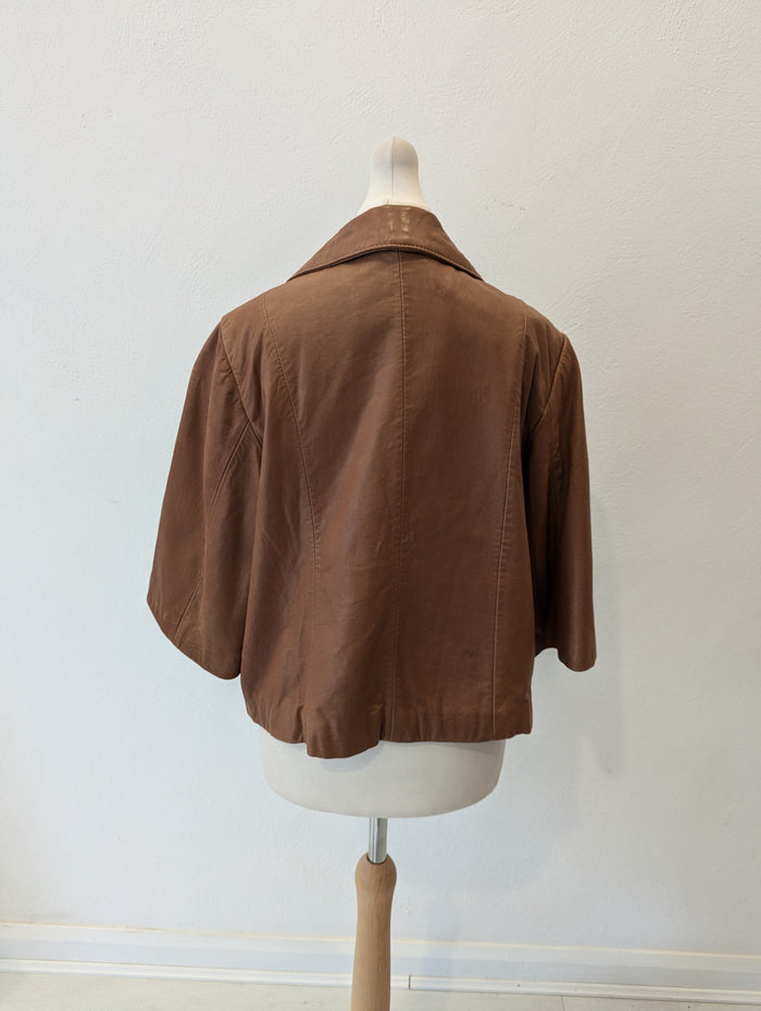 Next Brown Leather Jacket 16