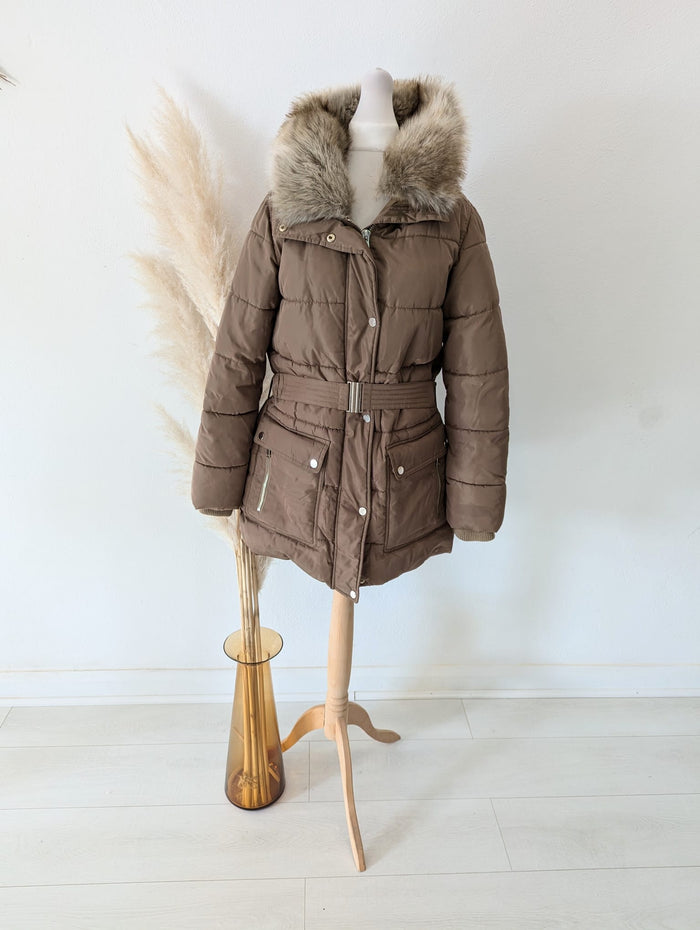 Next Brown Puffa Coat 8