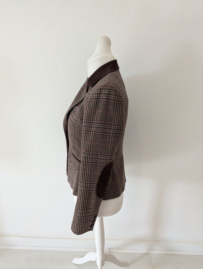 Next Check Jacket Size 12