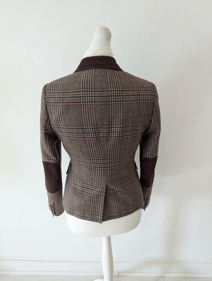 Next Check Jacket Size 12