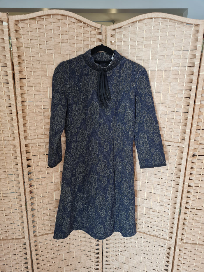 Next High Neck Sparkle Dress 10
