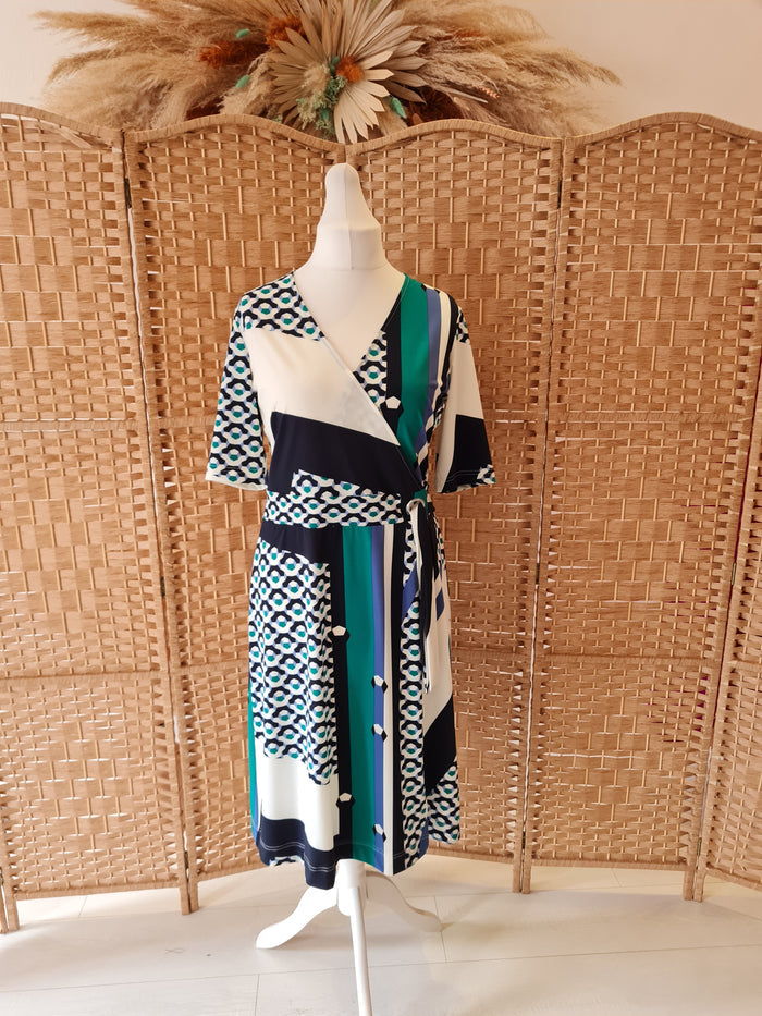 Next Multi Wrap Dress 14NWT