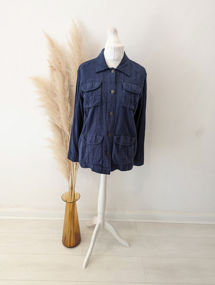 Next Navy Twill Jacket 14