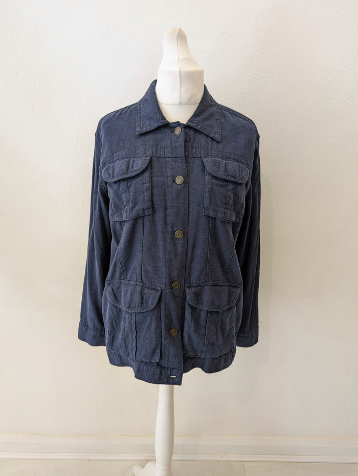 Next Navy Twill Jacket 14