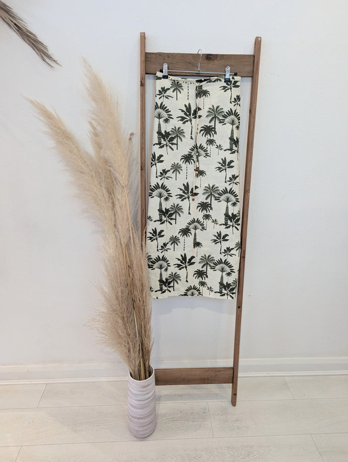 NFD palm print skirt 10