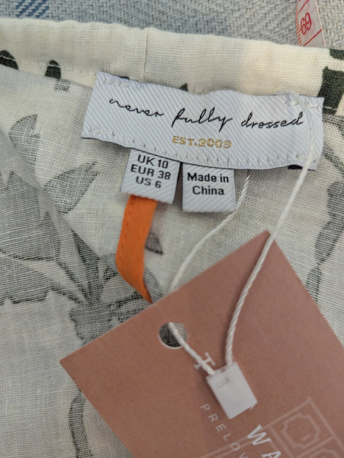 NFD palm print skirt 10