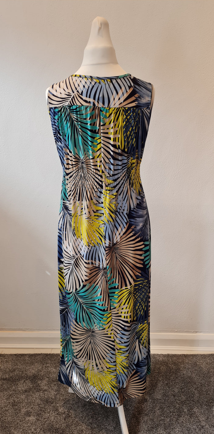 Nina Leonard Multi Leaf Maxi Size 14
