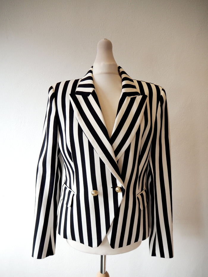 NISSA Stripe Blazer 10