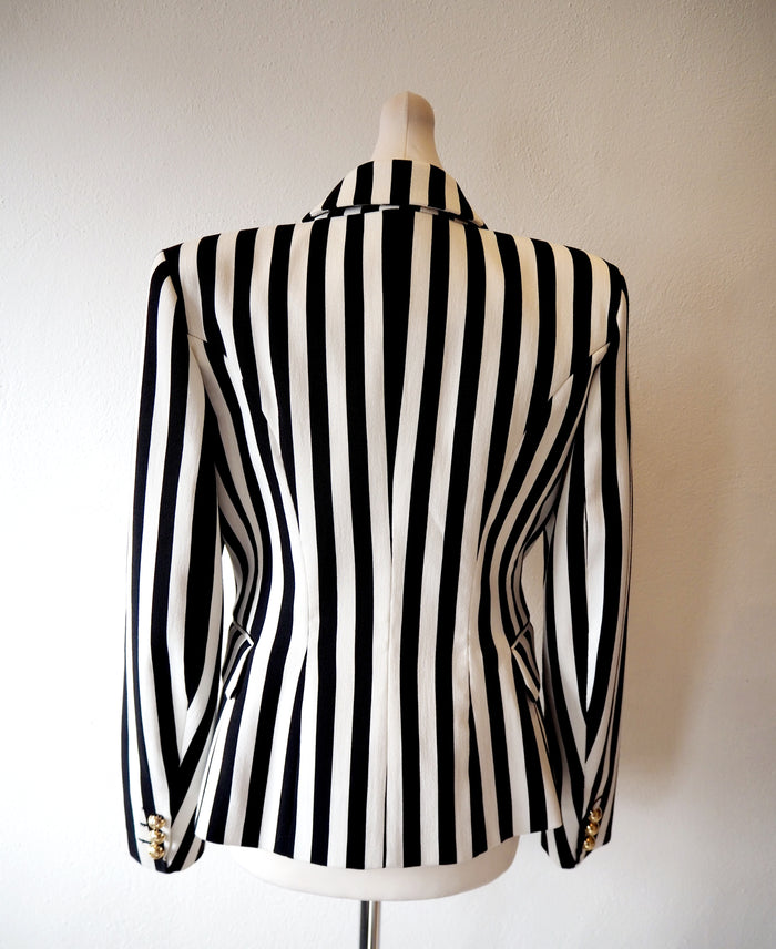 NISSA Stripe Blazer 10