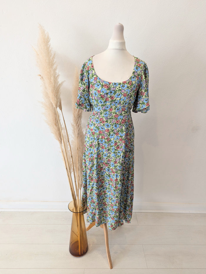 Nobody's Child Floral Midi Size 8 NWT RRP £39