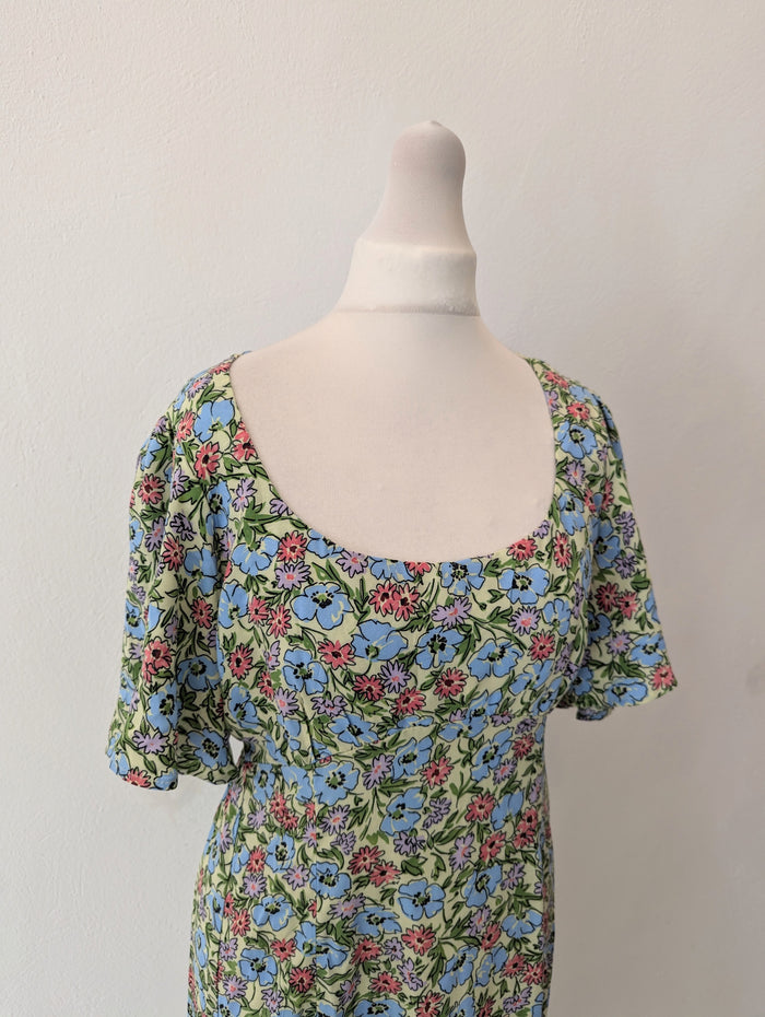 Nobody's Child Floral Midi Size 8 NWT RRP £39