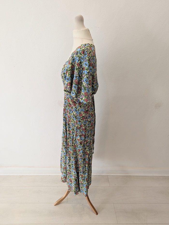 Nobody's Child Floral Midi Size 8 NWT RRP £39