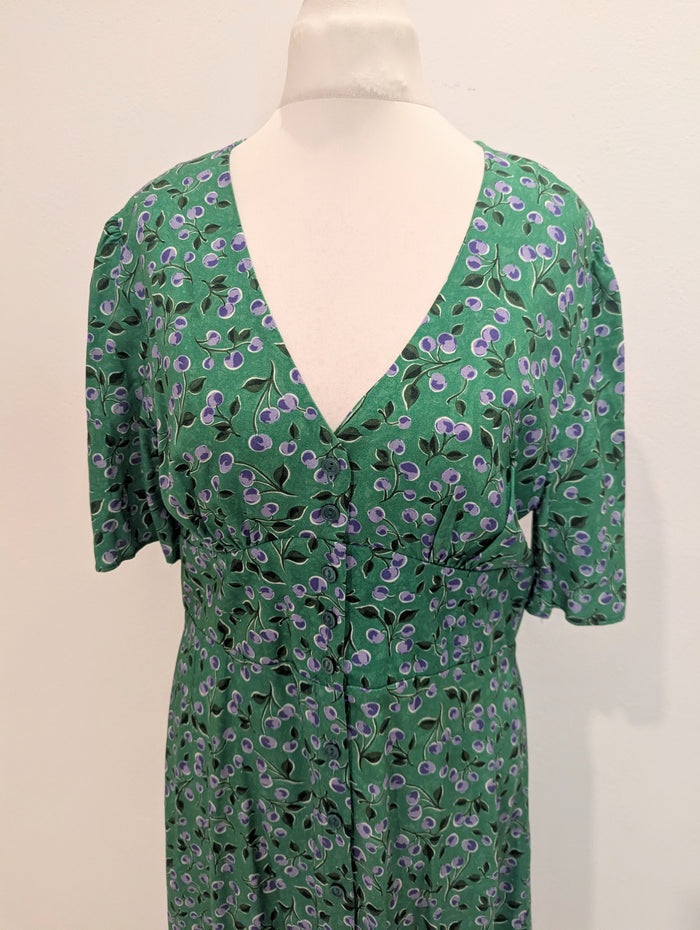 Nobodys Child Green Berry Dress 10