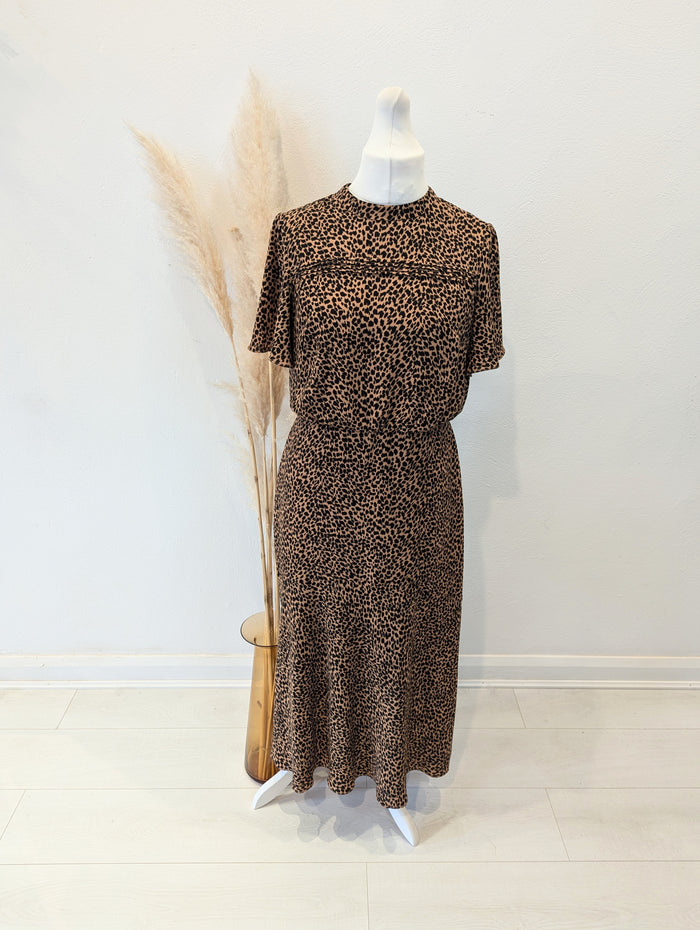 Oasis Animal Print Maxi Dress 14