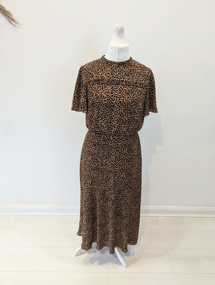 Oasis Animal Print Maxi Dress 14