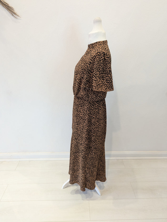 Oasis Animal Print Maxi Dress 14