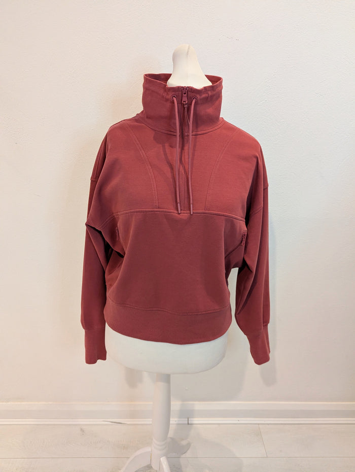 Old Navy Dusky Pink 1/4 Zip L