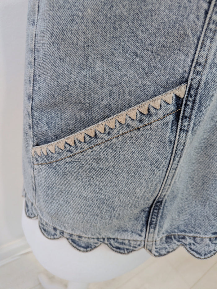 Oliver Bonas Denim Waistcoat 12