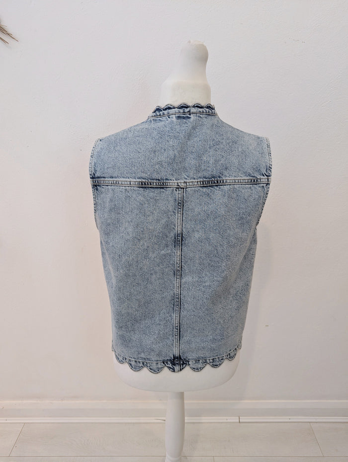 Oliver Bonas Denim Waistcoat 12