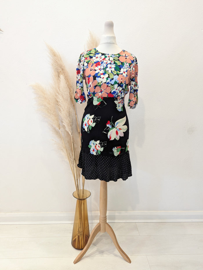 Oliver Bonas floral mini dress 8