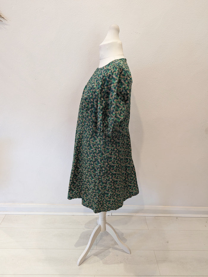 Oliver Bonas green floral dress 16