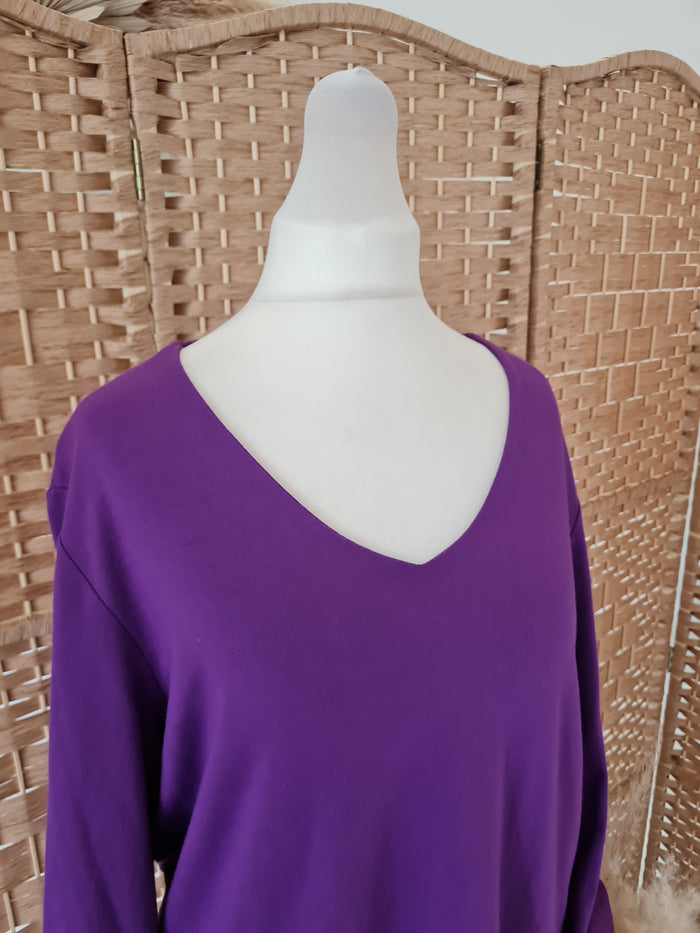 Olsen purple top 18