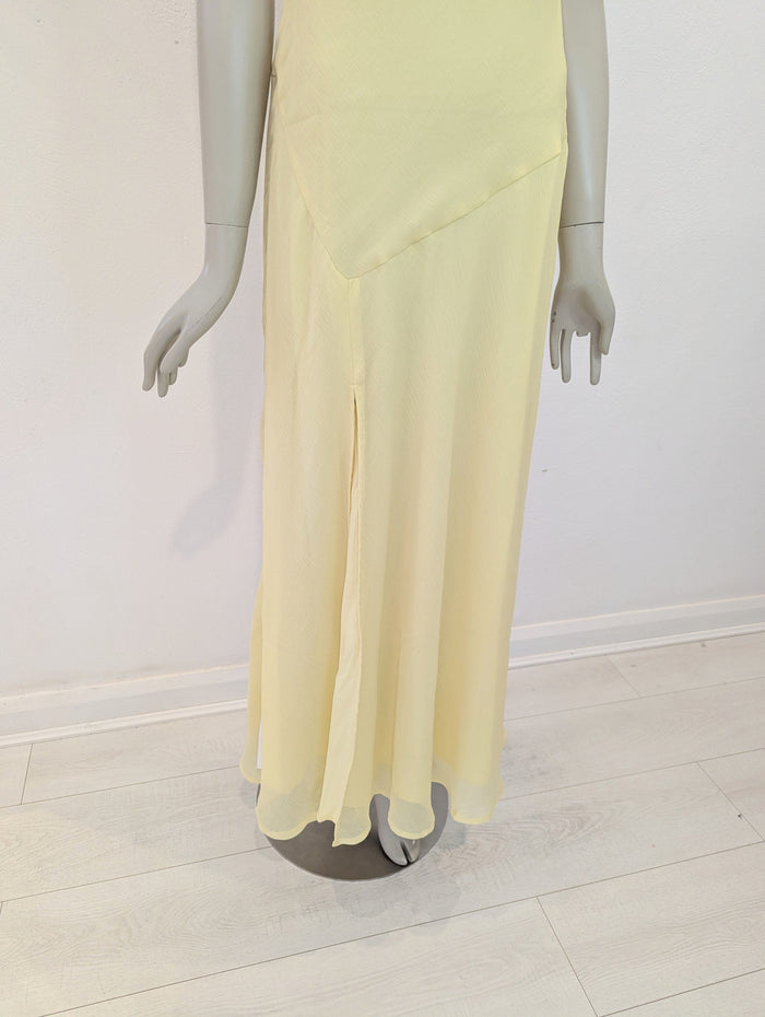 Omnes Lemon Elsie Dress 10 NWT