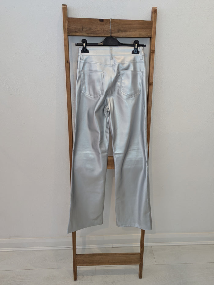 Oraije Silver Trousers 8 NWT