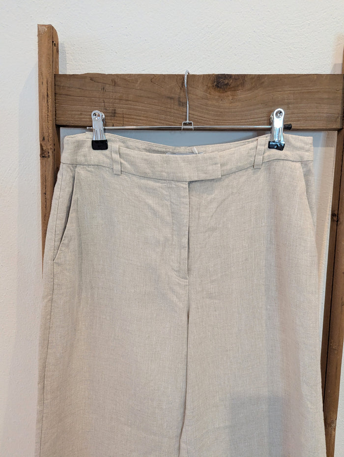& Other Stories beige linen trousers 10