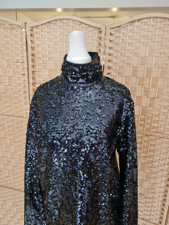 & Other Stories Black Sequin top 8 RRP £59
